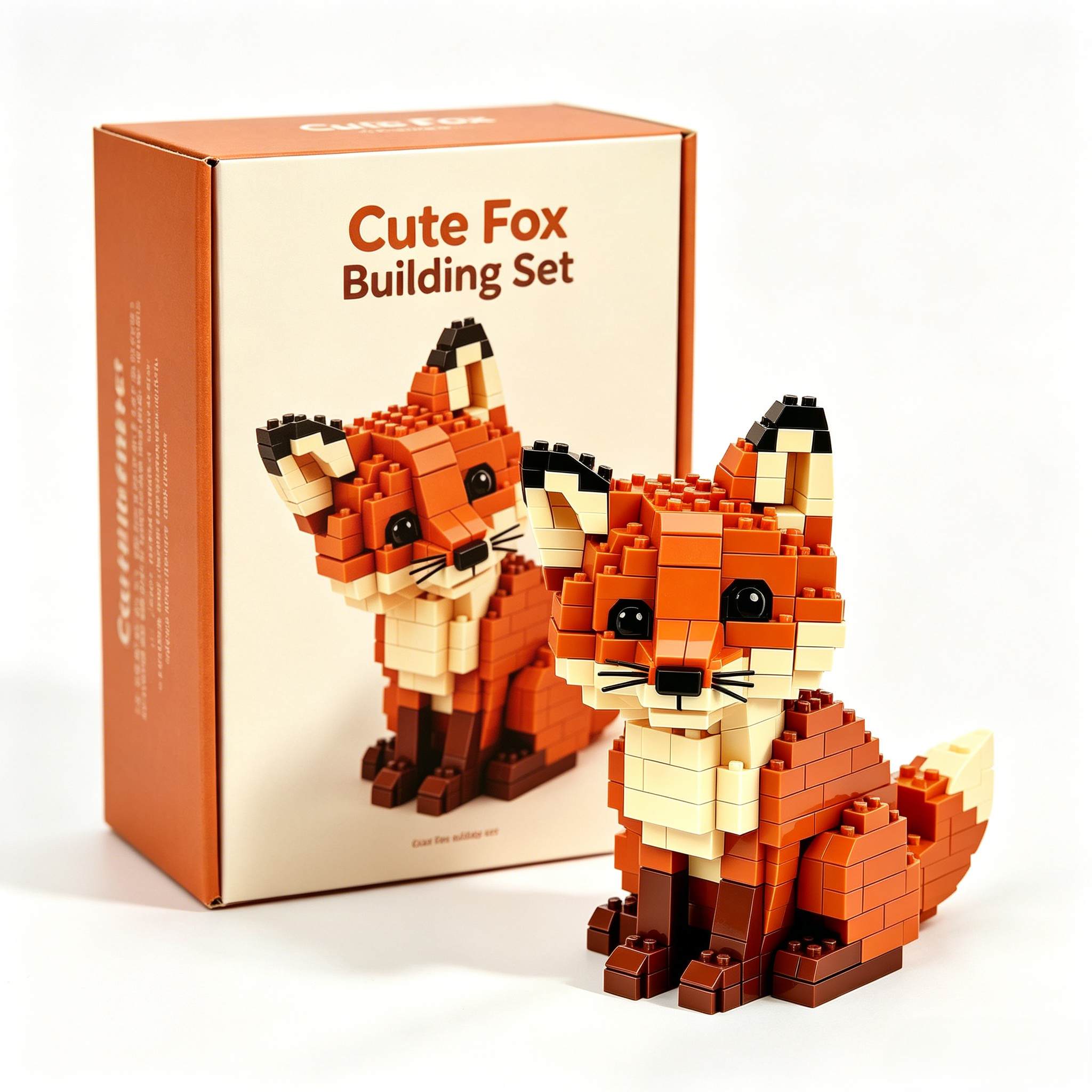 Cute Fox Building Set