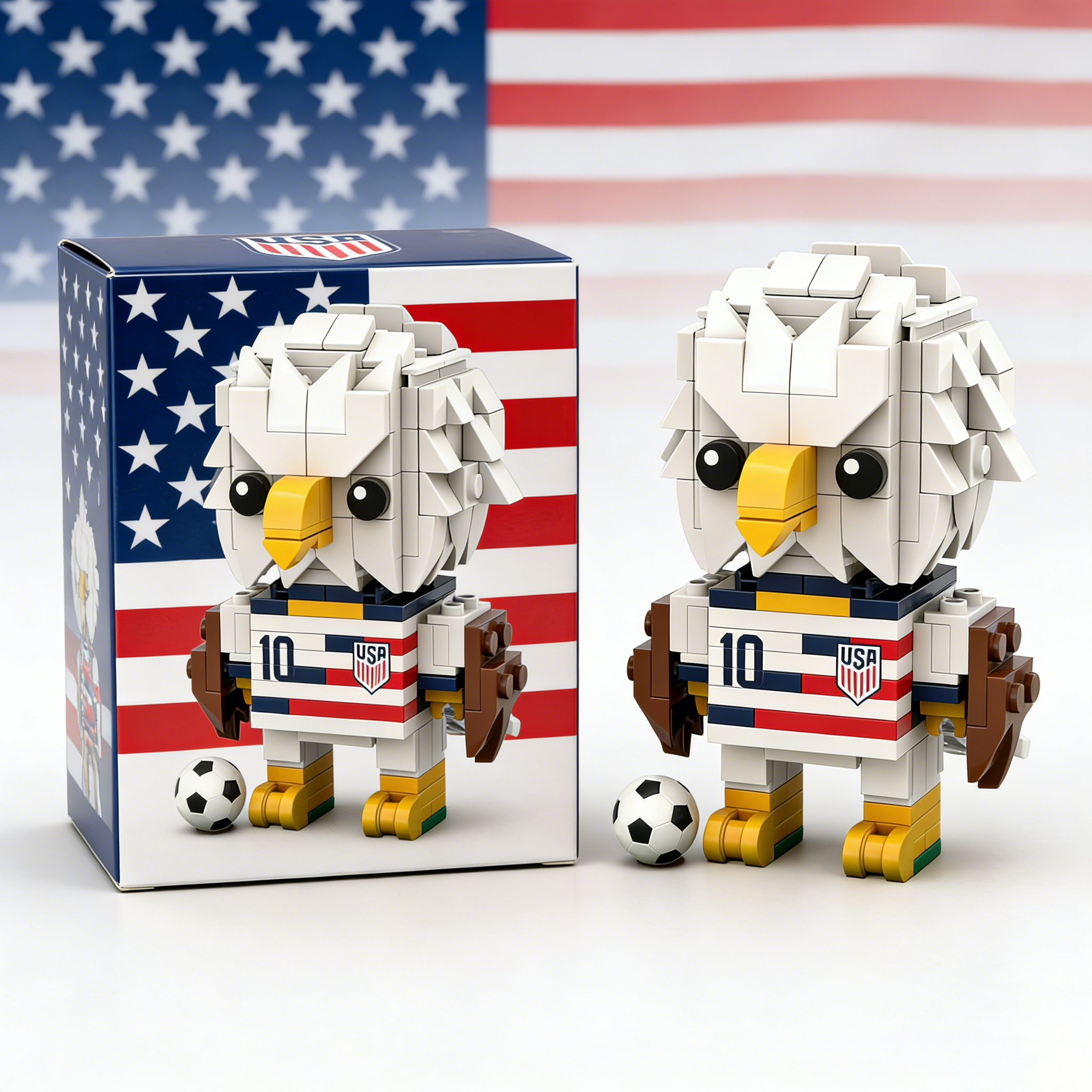 🦅USA Eagle Brick Set
