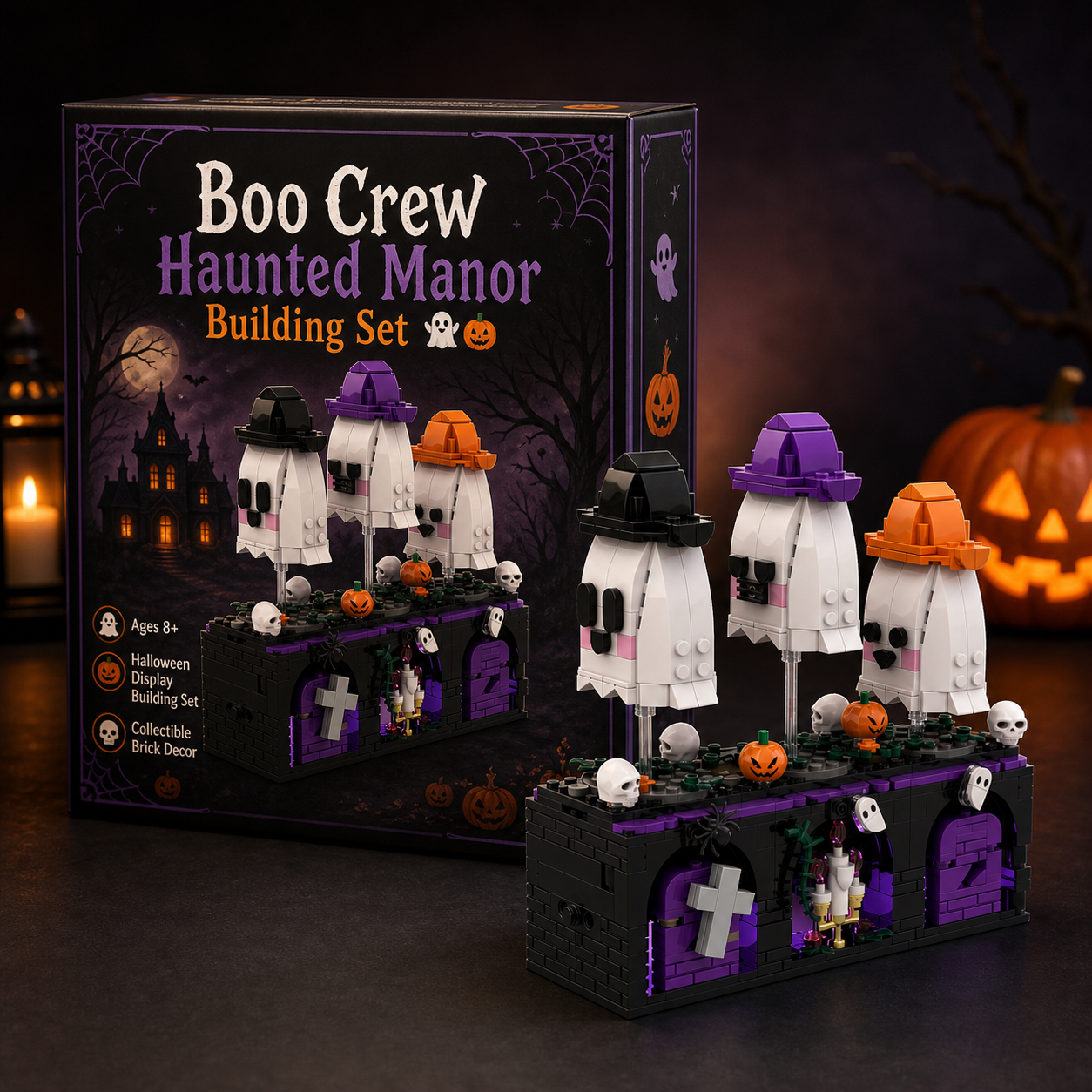 Boo Crew Haunted Manor Building Set 👻🎃