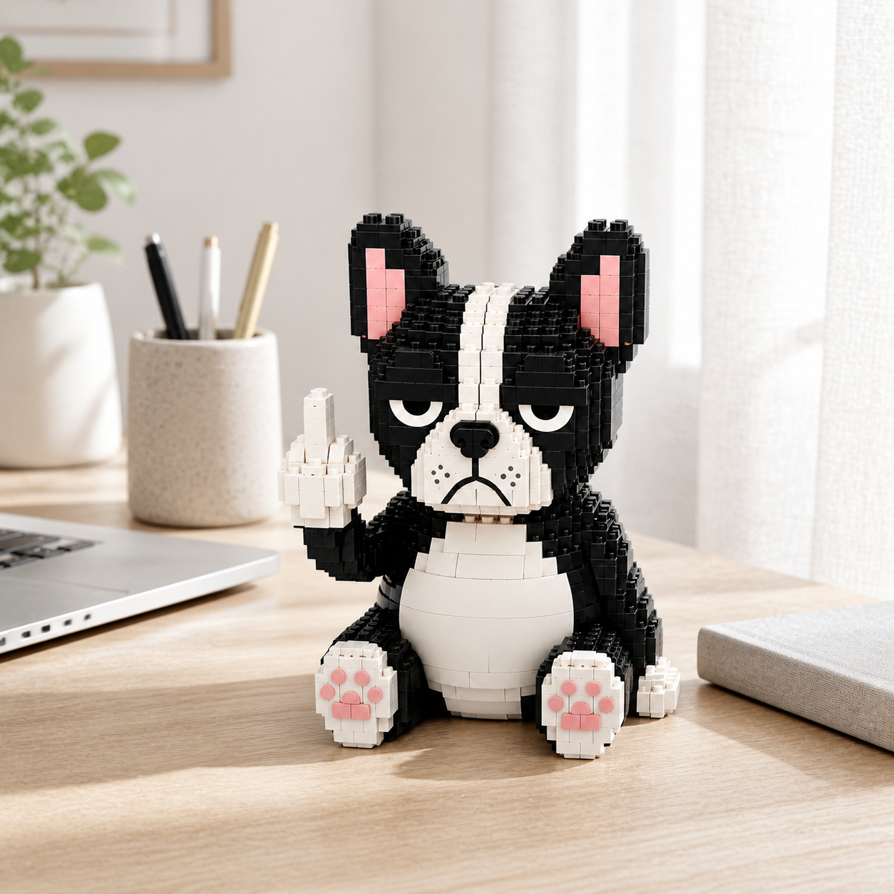 Sarcastic Frenchie Brick Set🐶