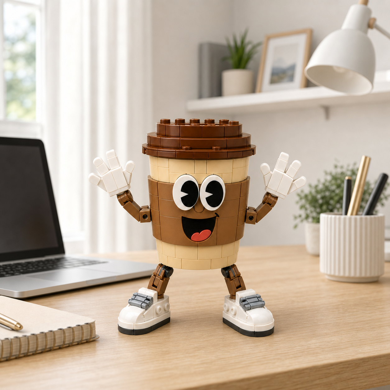 ☕ Morning Brew Buddy Brick Set 😊