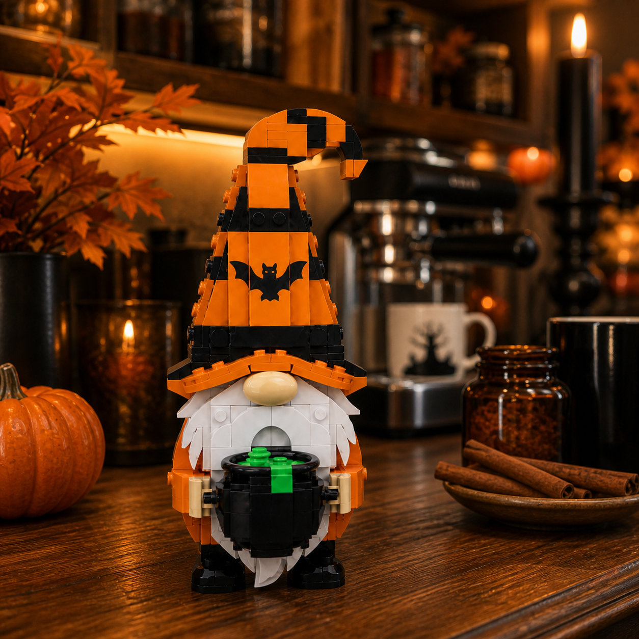 Spooky Gnome Trio Halloween Building Block Set🎃