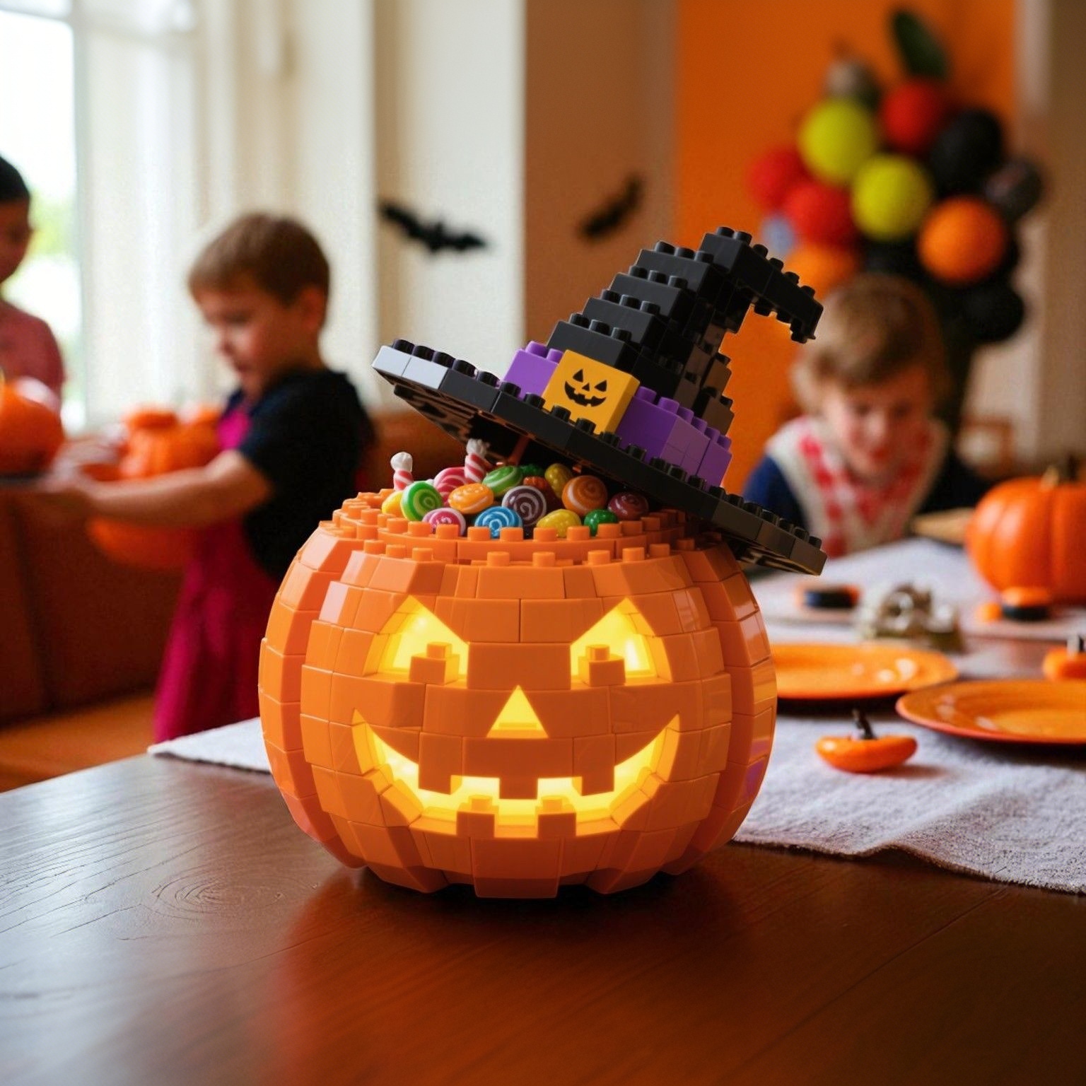  Halloween Special 50% OFF – Witch Hat Pumpkin Candy jar🍬