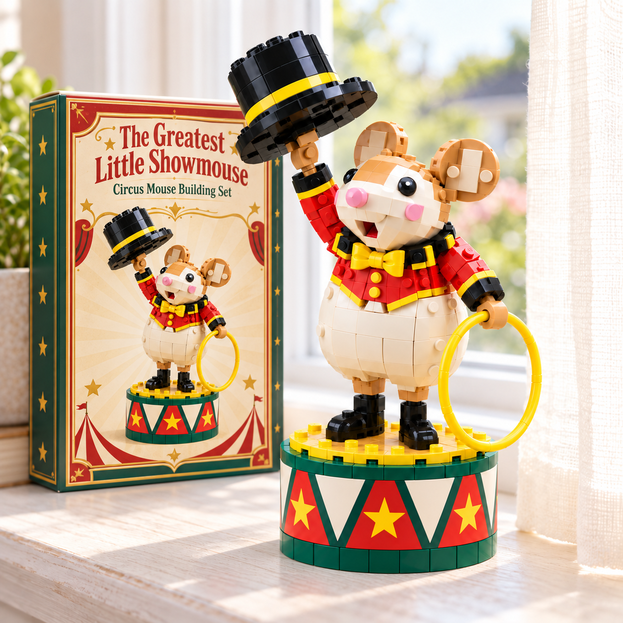 🎪🐭 The Greatest Little Showmouse — Circus Mouse Building Set
