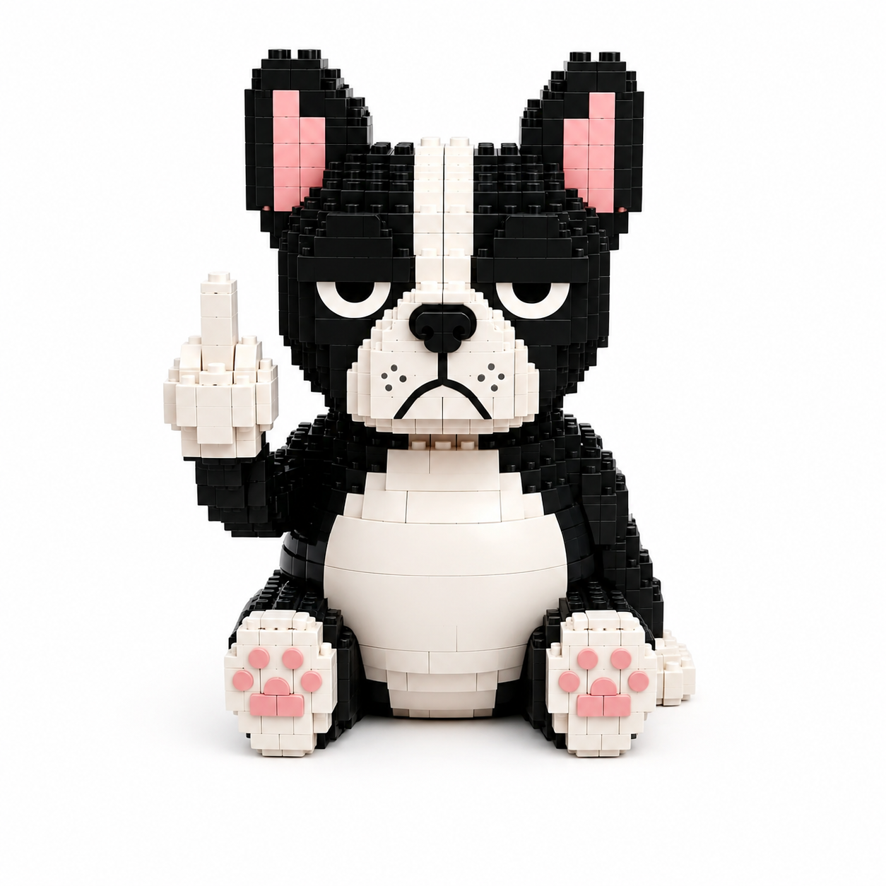 Sarcastic Frenchie Brick Set