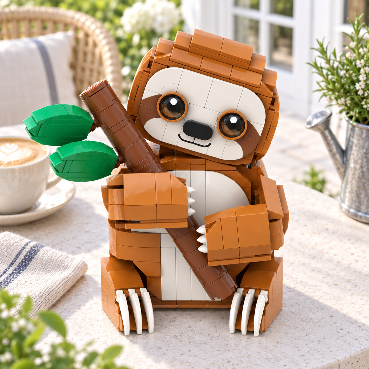 🦥 Cozy Hug Sloth Building Set 🌿
