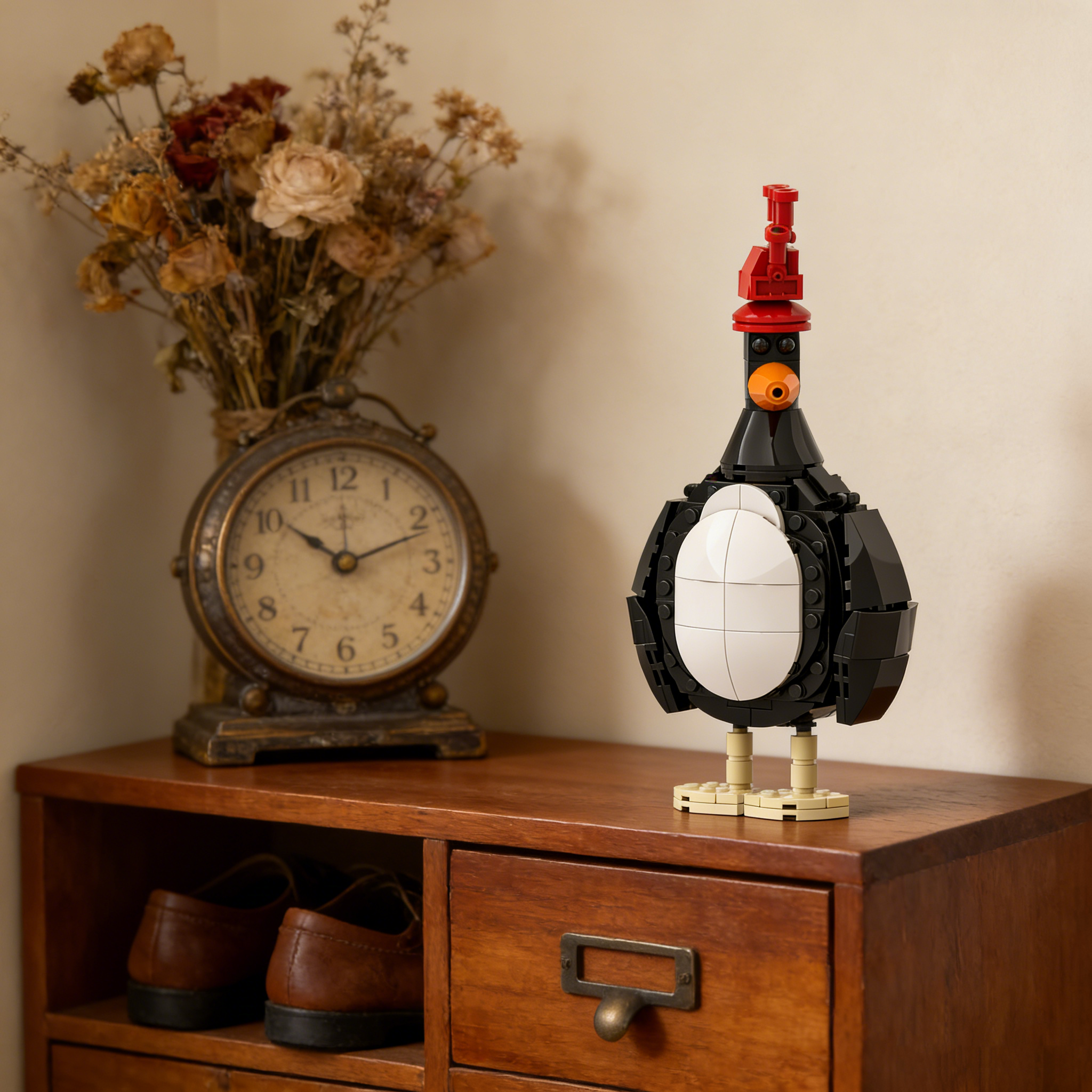 The Disguised Penguin Brick Figure