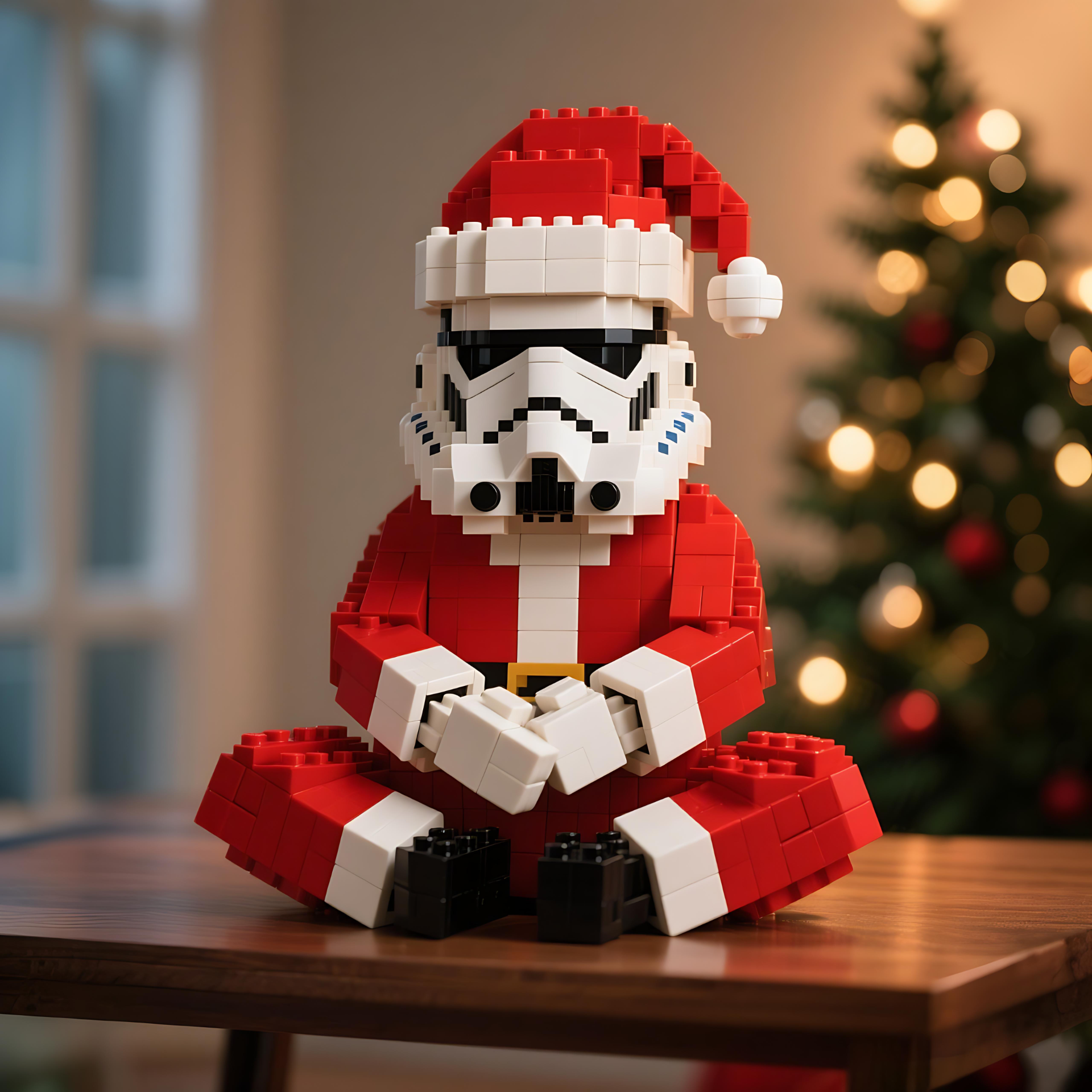 Christmas Space Trooper – Galactic Cheer with a Twist! ❄️