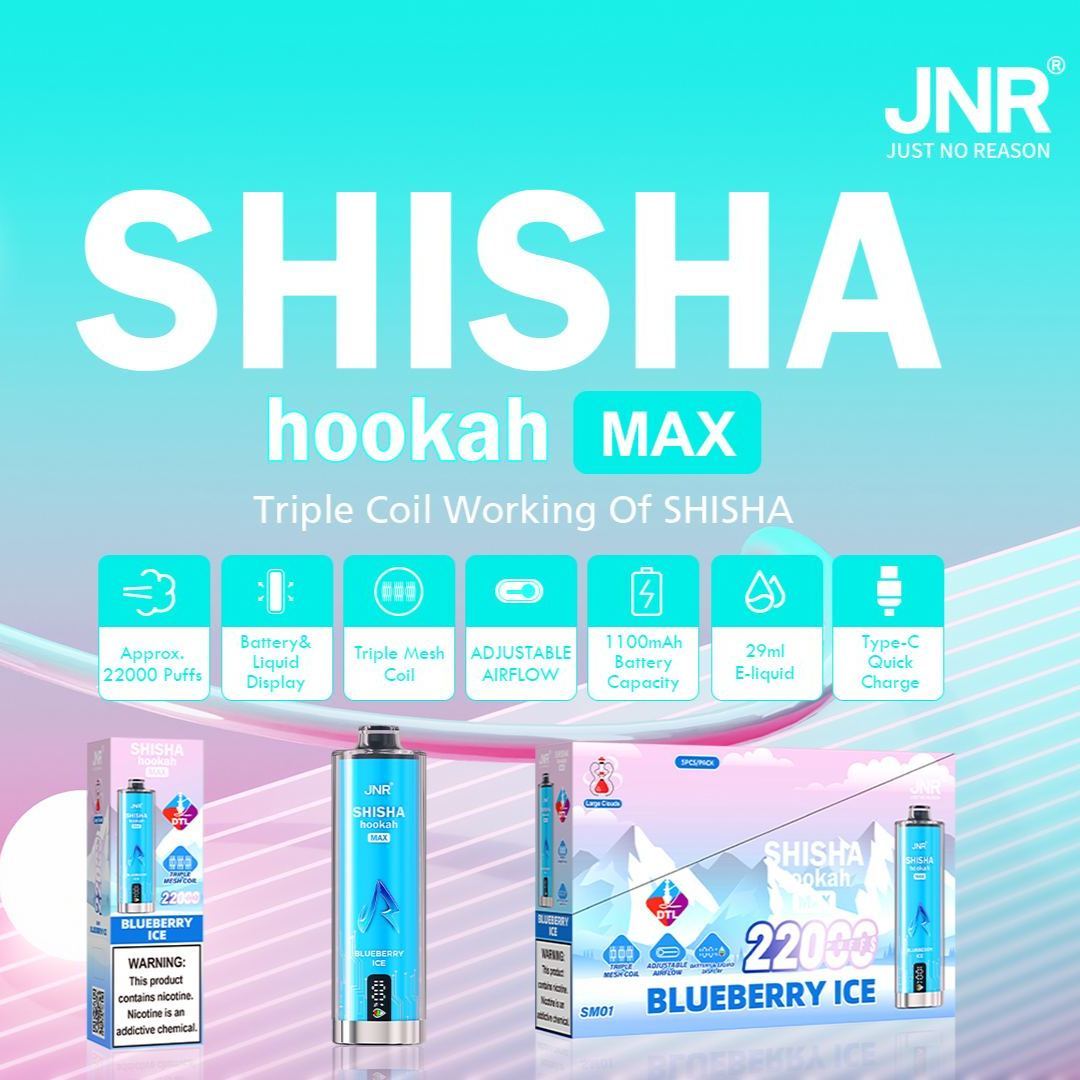 JNR Shisha Max 22K Puff