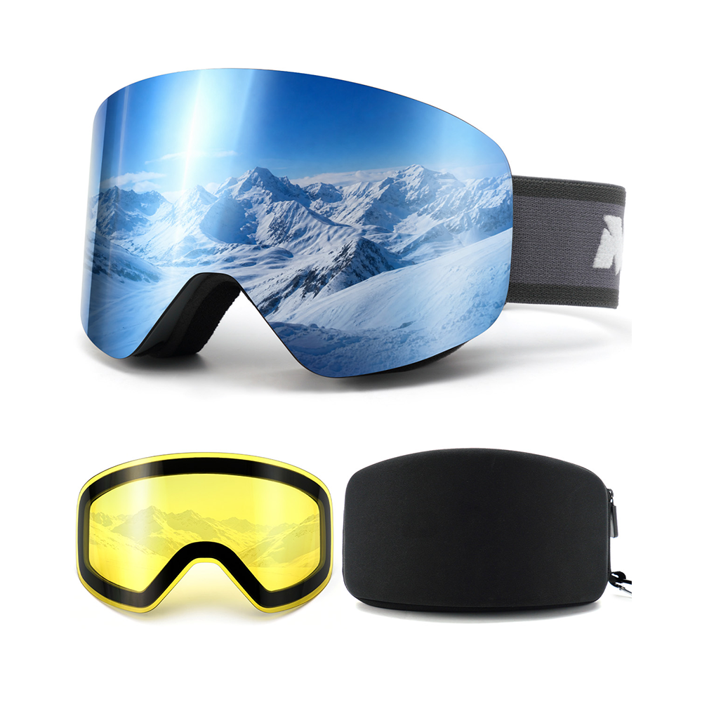 Frameless OTG Ski Goggles