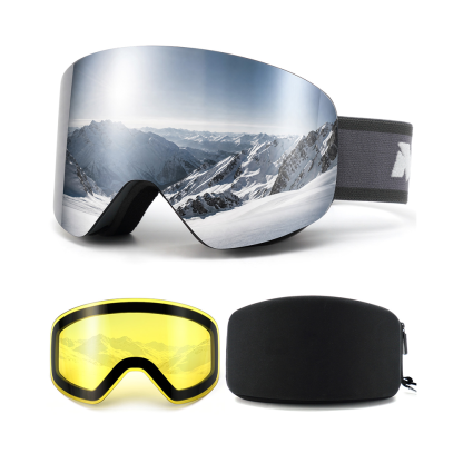 Frameless OTG Ski Goggles