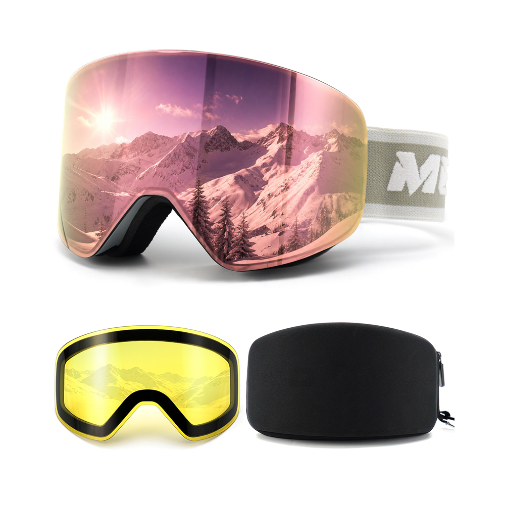 Frameless OTG Ski Goggles