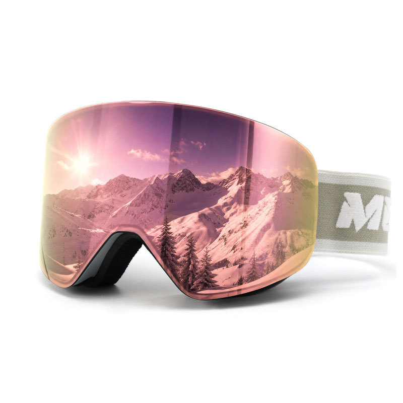 Frameless OTG Ski Goggles