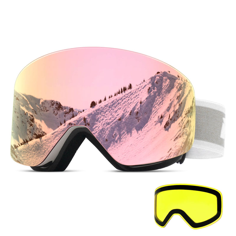 Frameless OTG Ski Goggles