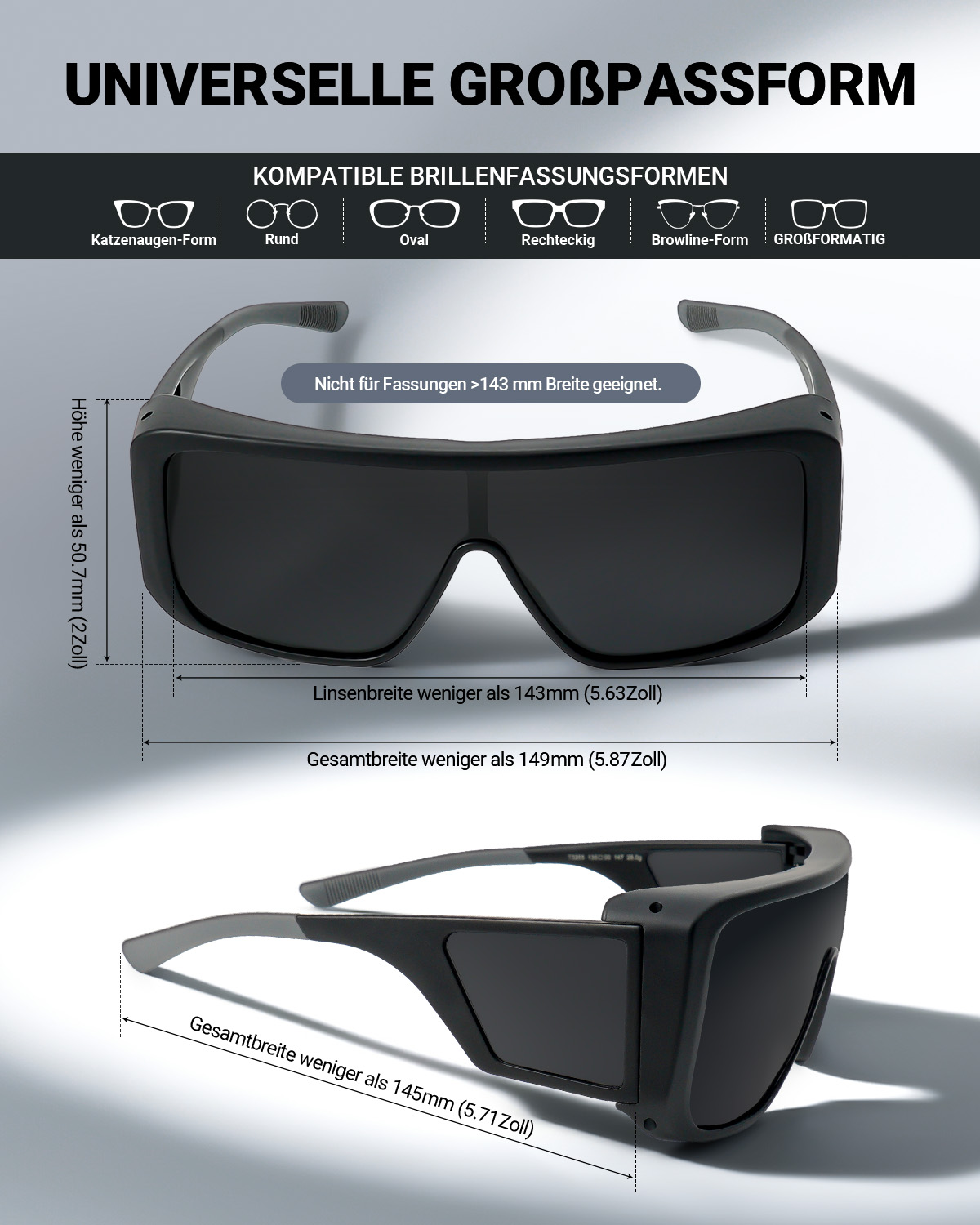 CAT 4 Fit Over Sunglasses