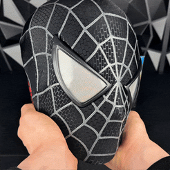 [NEW] Spider-Man Tobey Mask – 1:1 Magnetic Eye Movie Replica