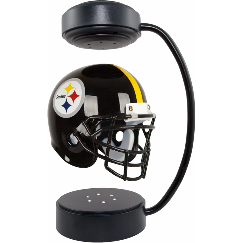Pittsburgh Steelers NFL Rotating Levitating Hover Helmet with LED Lighting