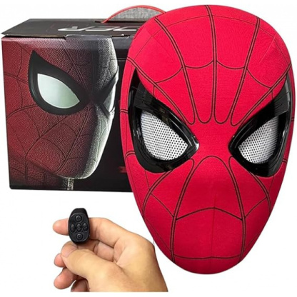 [NEW]Spiderman Mask With Moving Eyes Cosplay Masks