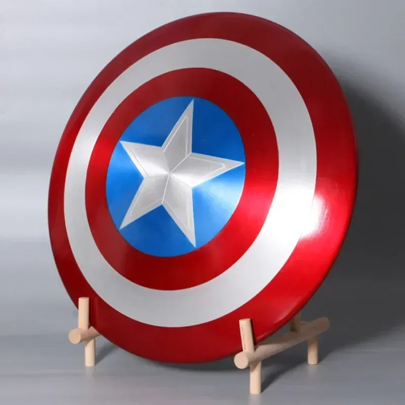 【NEW】Captain America Shield Metal,Single-layer aluminum alloy original color,75th anniversary