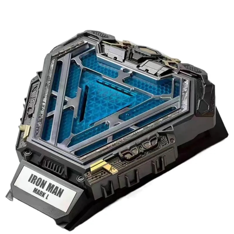 【NEW】 Iron Man Mk17 Helmet 1:1 Wearable Cos Mask Voice-Activated Deformation 2026