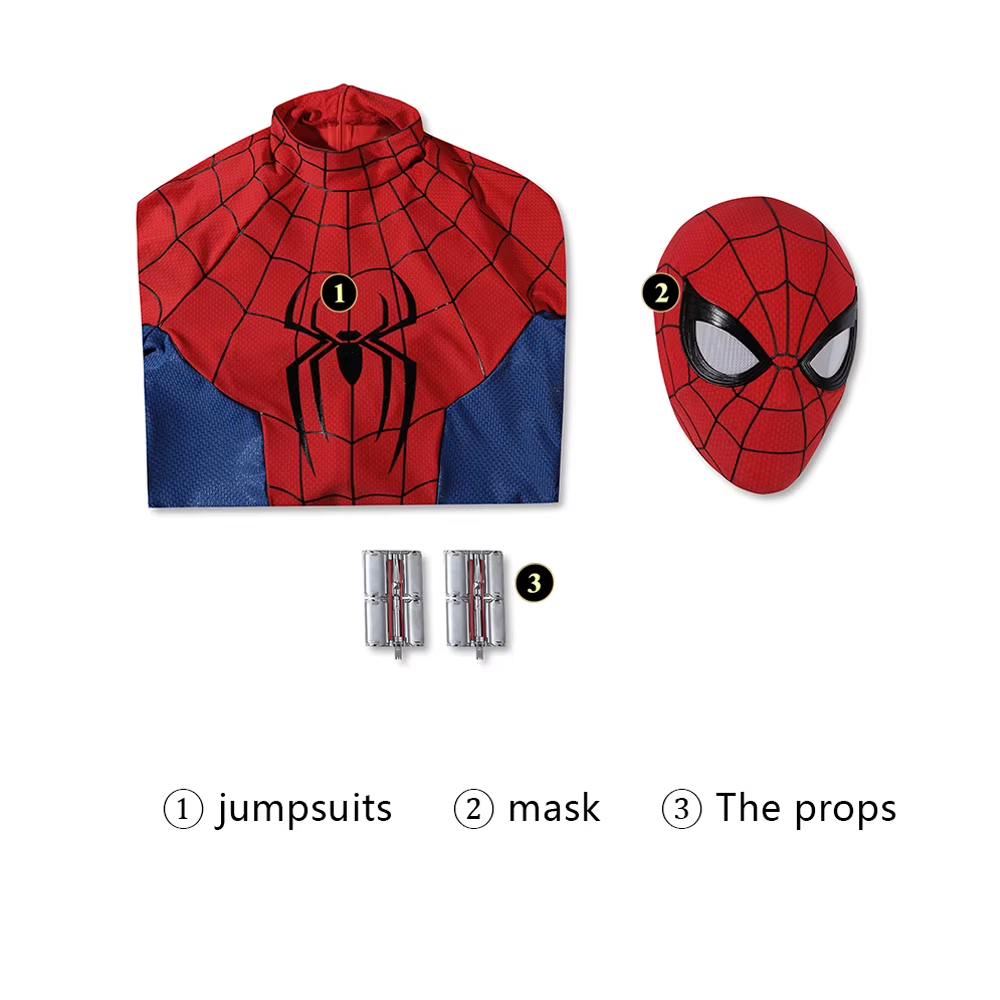 Costume Set丨Brand New Day Spider-Man 4 Zentai Jumpsuit Cosplay Suit, Handcrafted