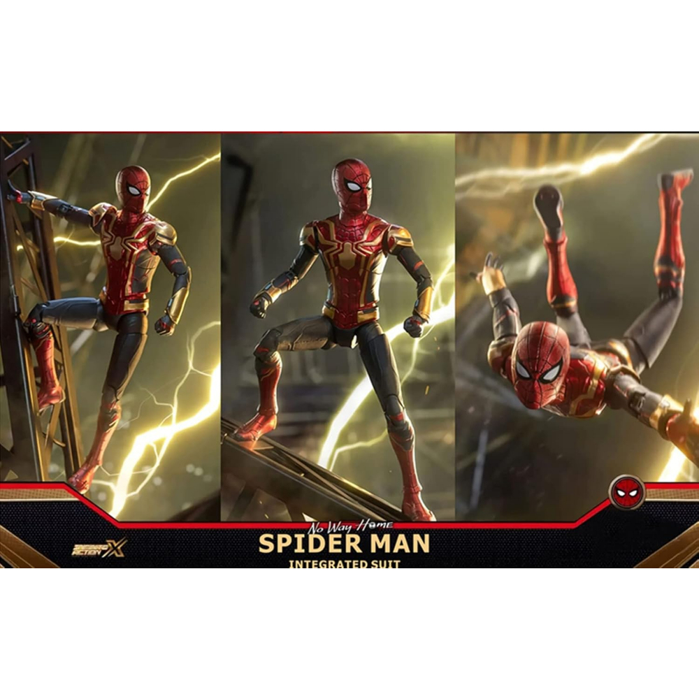 Iron Spiderman Action Figures All Joints Movable 7 Inches