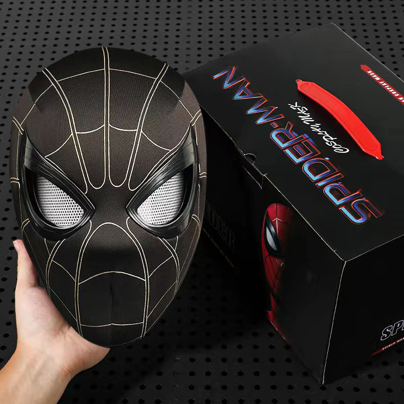 [NEW]Spiderman Mask With Moving Eyes Cosplay Masks