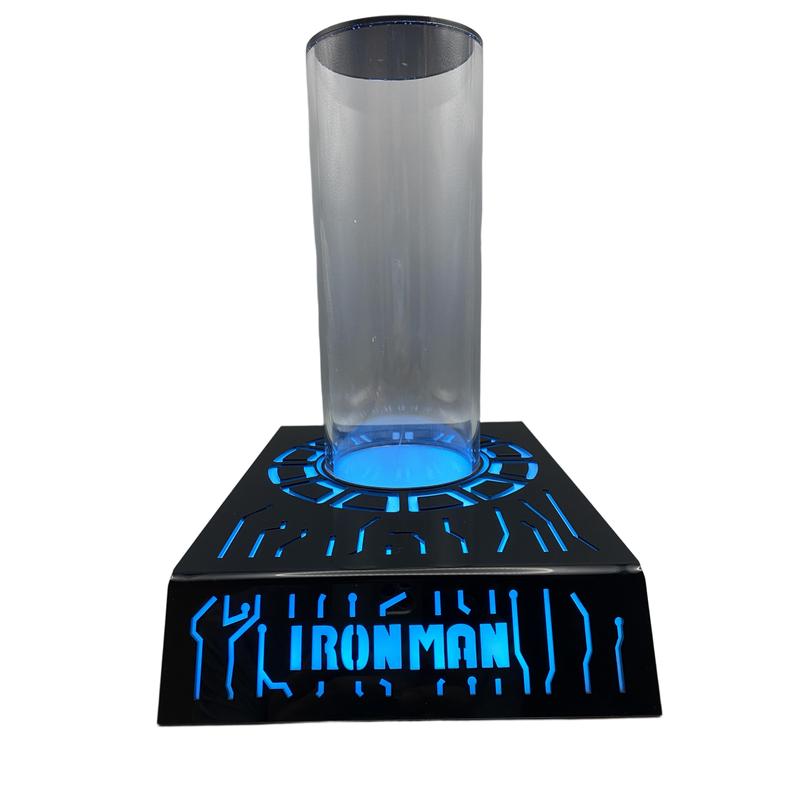 Rechargeable RGB Base with Remote Control & Multi-Color Lighting