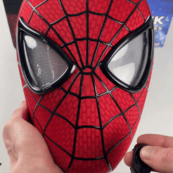 The Amazing Spider-Man Mask – Remote-Controlled Blink LED Eyes Cosplay Collectible