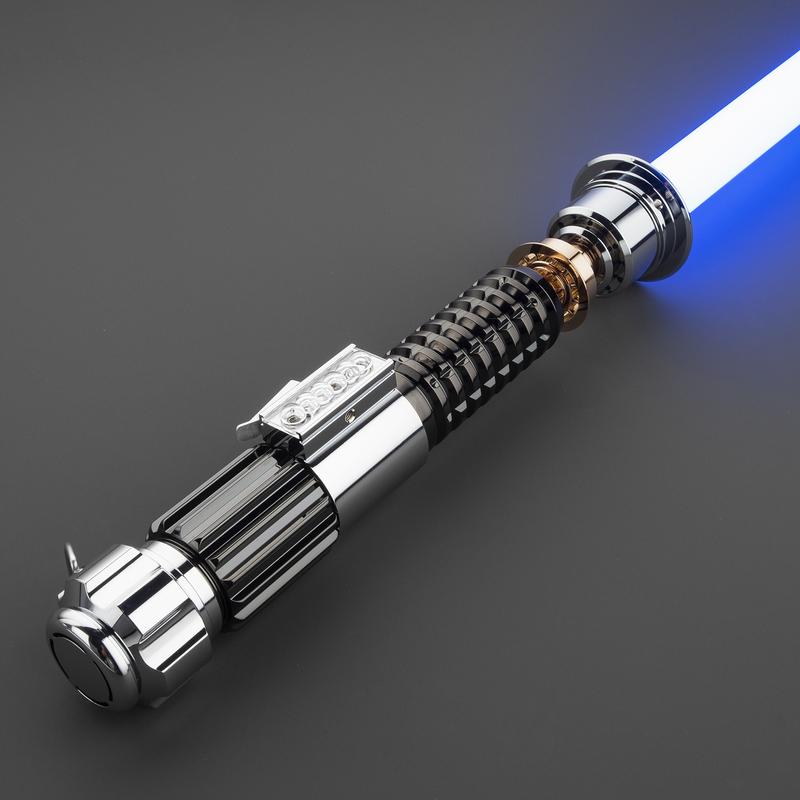 Obi Wan Lightsaber Kenobi OWK Light Saber Rechargeable Battery Hilt 28CM 043