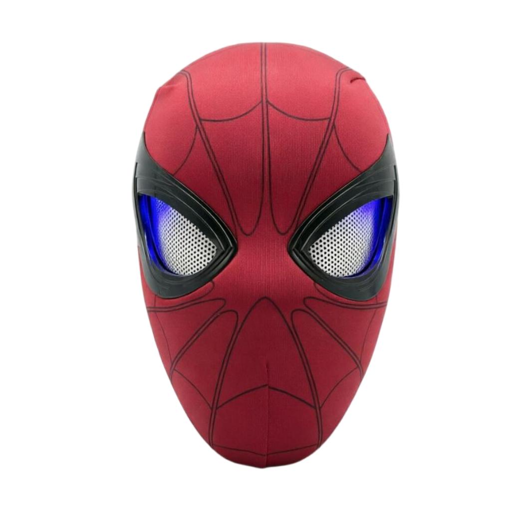 USA STOCK丨Spider-Man Mask with Moving Eyes, LED Light & Remote Control Gift