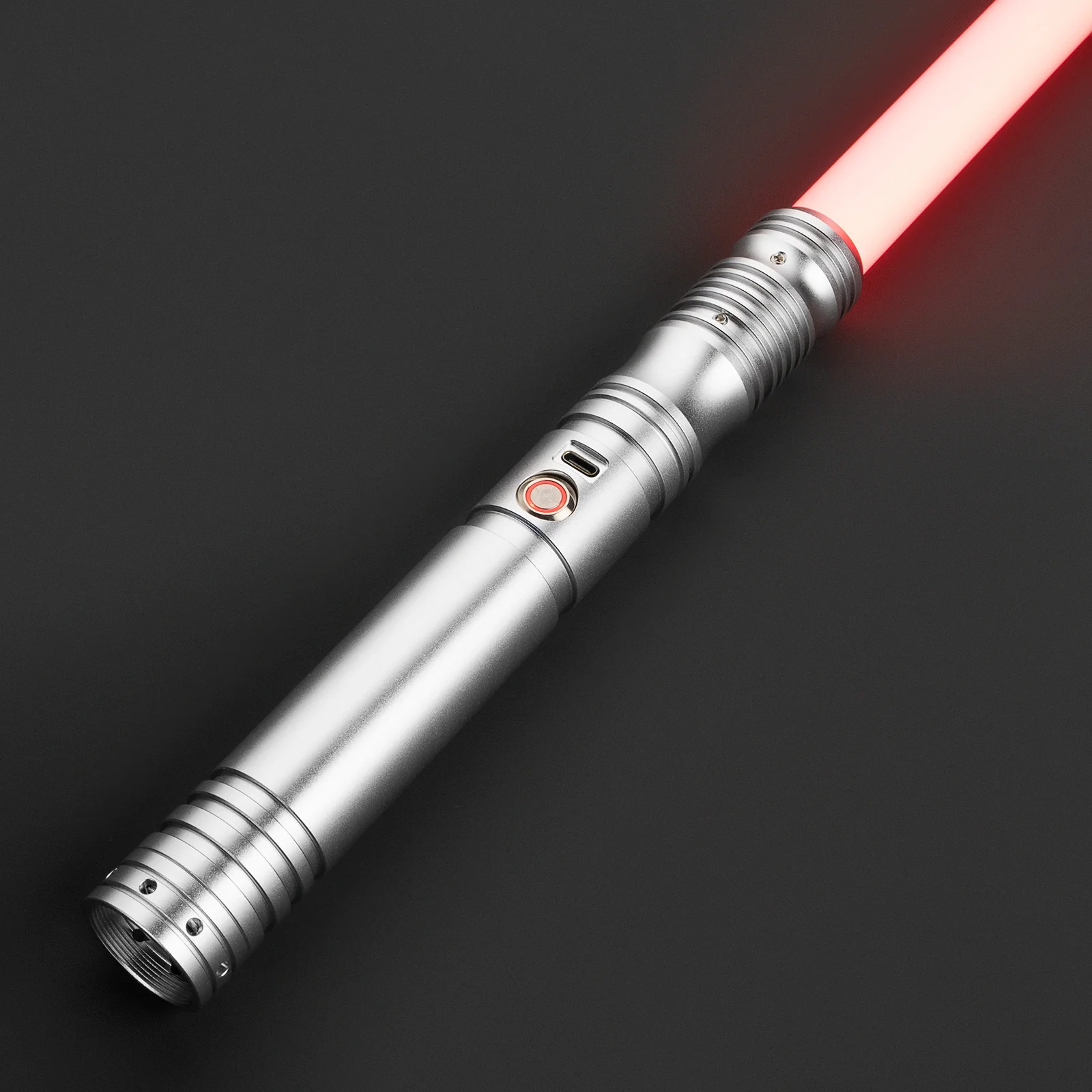 Jedi Lightsaber Dueling Light Saber Bluetooth App Control Metal Hilt 26CM HY002