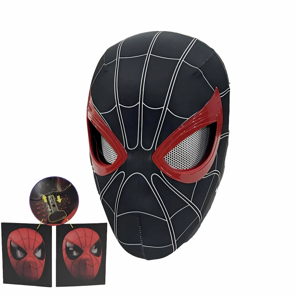 [NEW]Spiderman Mask With Moving Eyes Cosplay Masks