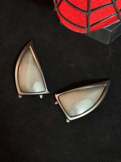 【Premium】Spider-Man Tobey Maguire Full Head Shell Magnetic Eye Mask Cosplay
