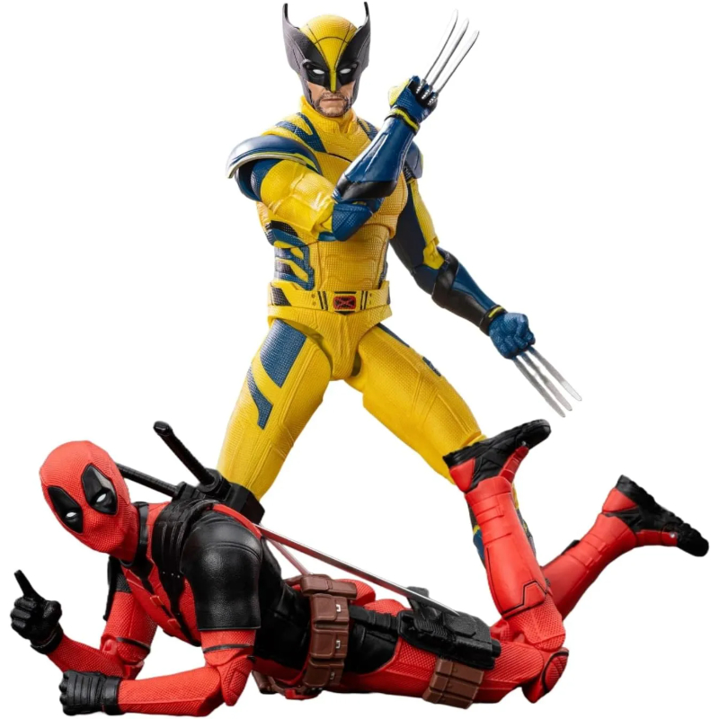 Wolverine and Deadpool Action Figures,7 inch 1/10 Scale