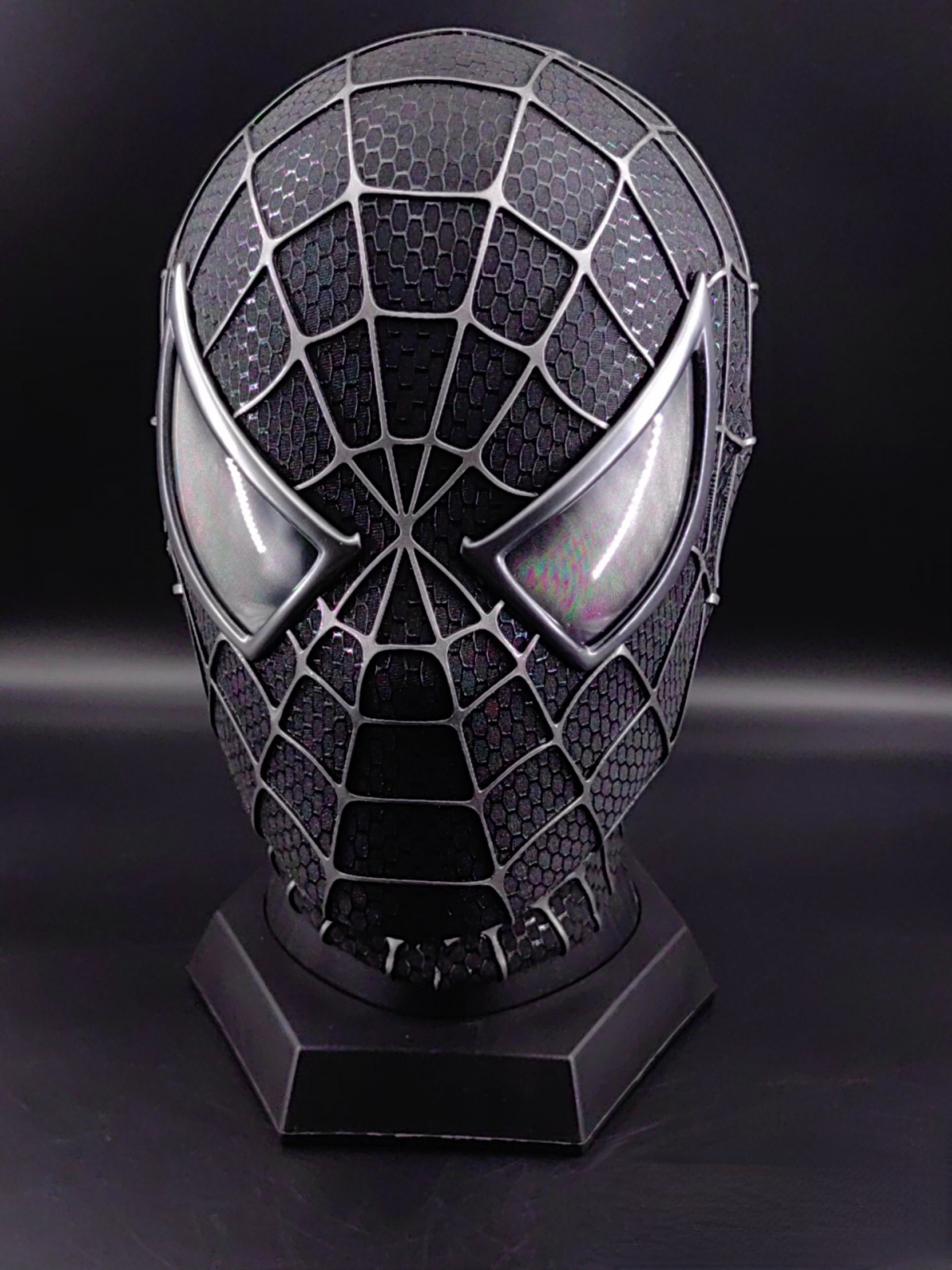【Premium】Spider-Man Tobey Maguire Full Head Shell Magnetic Eye Mask Cosplay