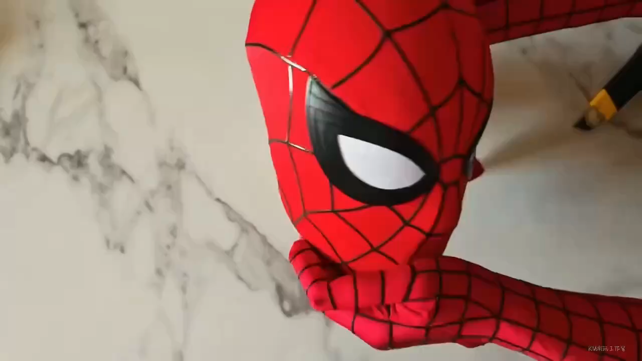 【NEW】Spider-Man Brand New Day Magnetic Eye Mask with Head Shell Cosplay Face Mask