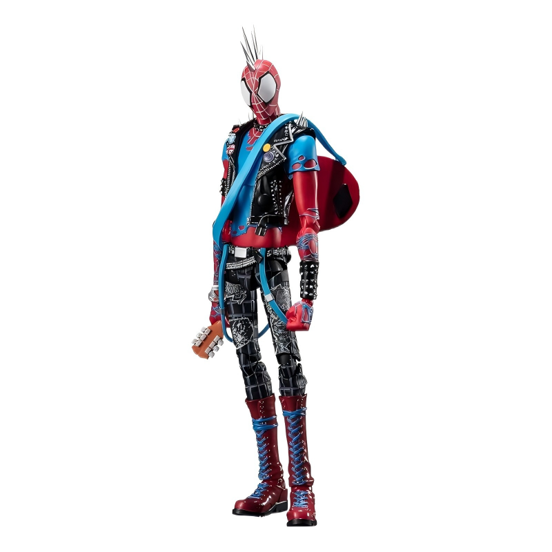 Punk Spiderman Action Figure,6 Inch