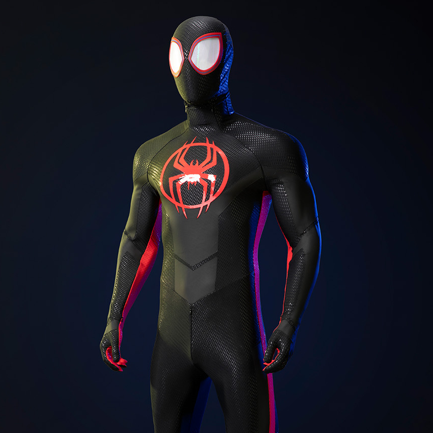 Costume Set丨Miles Morales Spider-Man Cosplay Suit – Full Body Stretch Costume,Handcrafted