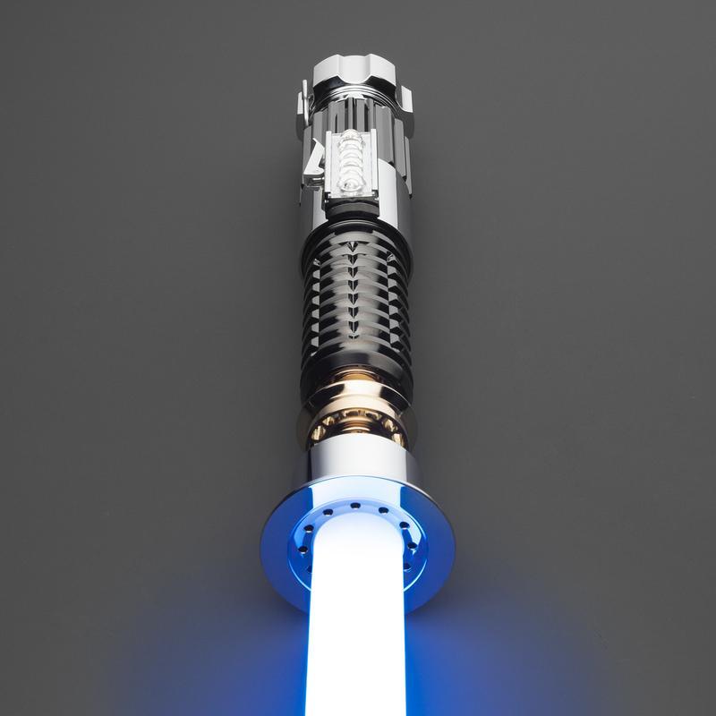 Obi Wan Lightsaber Kenobi OWK Light Saber Rechargeable Battery Hilt 28CM 043