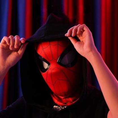 [NEW]Spiderman Mask With Moving Eyes Cosplay Masks