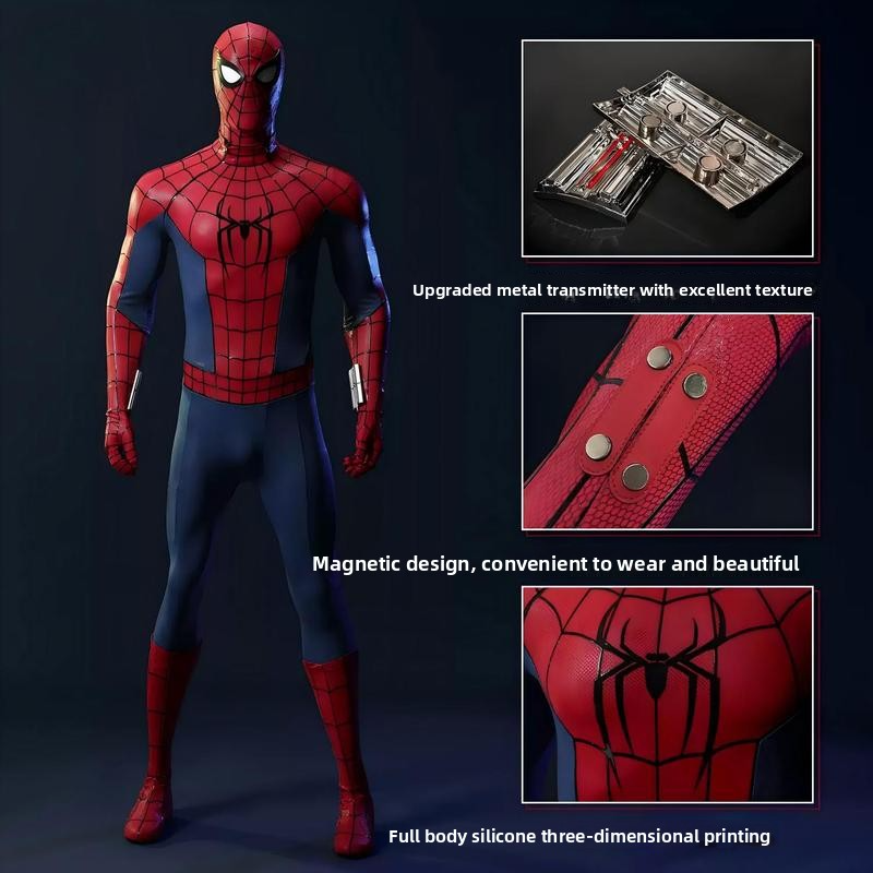 Costume Set丨Brand New Day Spider-Man 4 Zentai Jumpsuit Cosplay Suit, Handcrafted