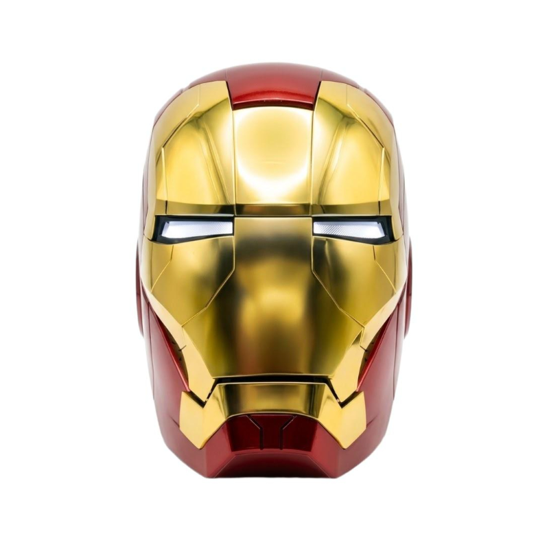 Iron Man Gold MK5 Helmet – 1:1 Wearable Voice + Remote + Touch Control Collectible