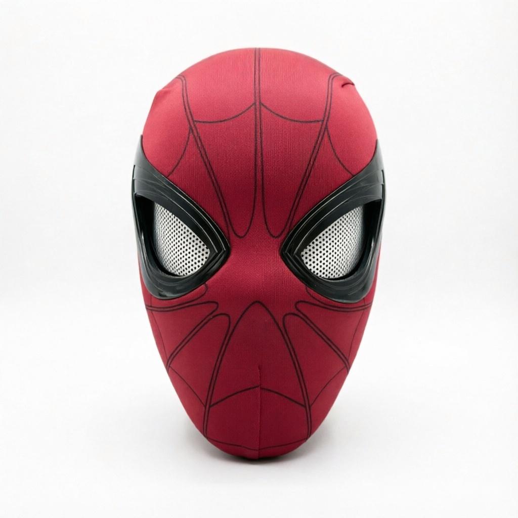 USA STOCK丨Spider-Man Mask with Moving Eyes, LED Light & Remote Control Gift