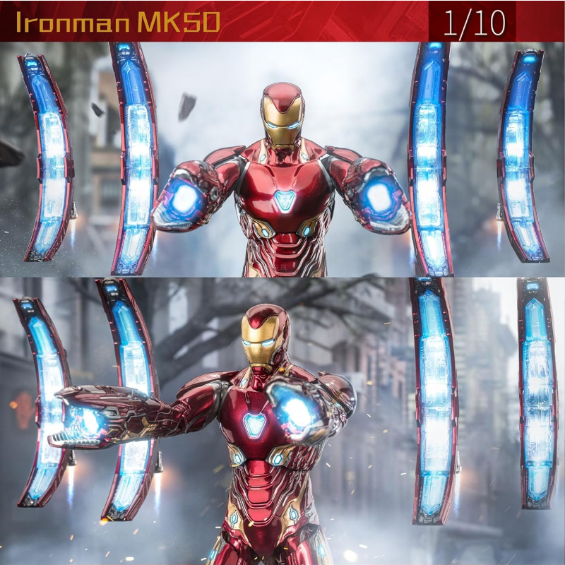 Iron Man Action Figure MK50 Anniversary Edition 7 Inches 
