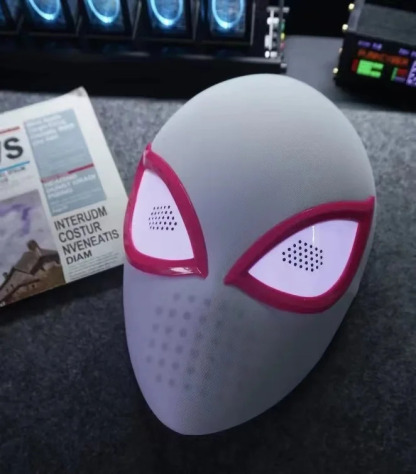 [NEW]Spider Gwen Mask Touch sensor light up 