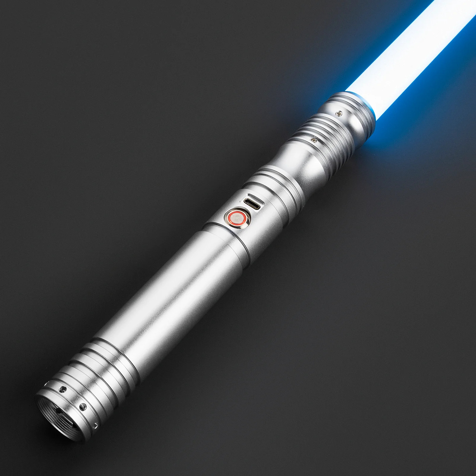 Jedi Lightsaber Dueling Light Saber Bluetooth App Control Metal Hilt 26CM HY002