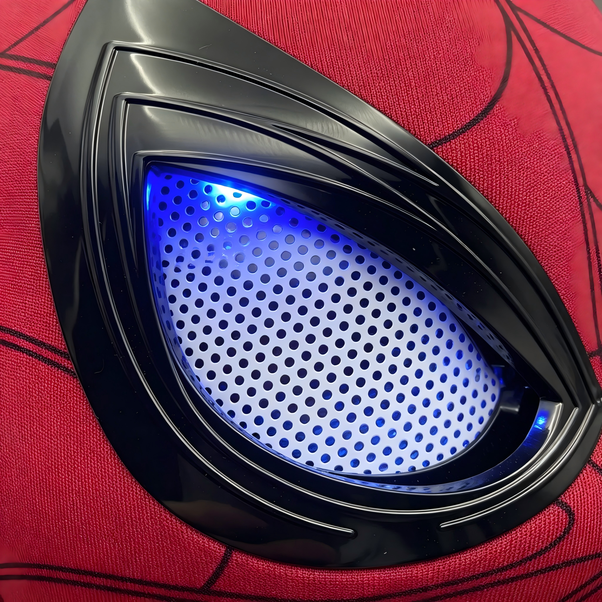 【NEW】Spiderman Mask with Moving Eyes LED Light Remote Control Cosplay Helmet Gift for Fans
