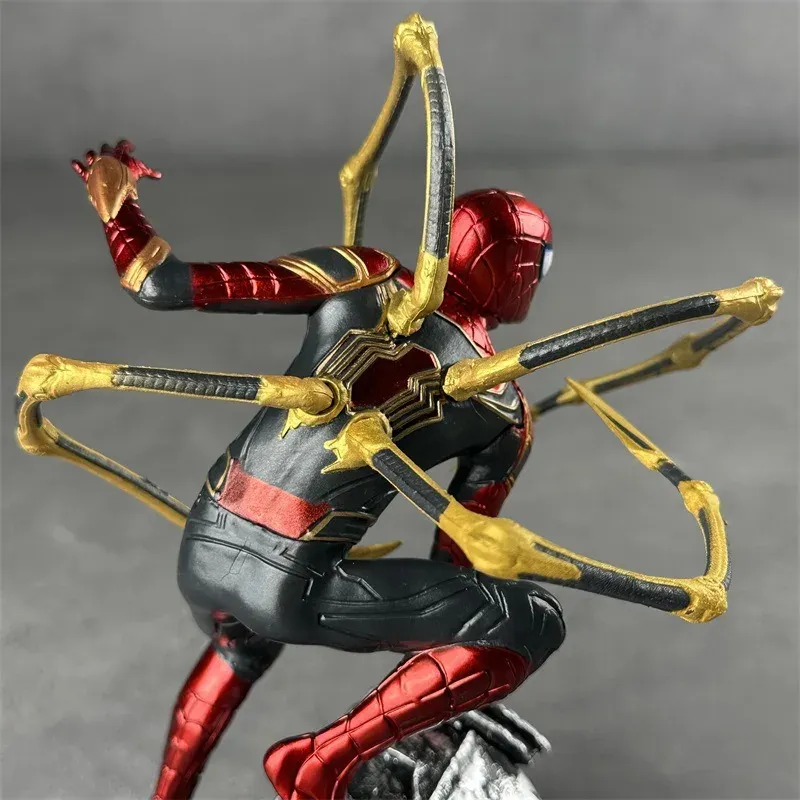 Spiderman Figure Desk Decor Statue Birthday Gift 