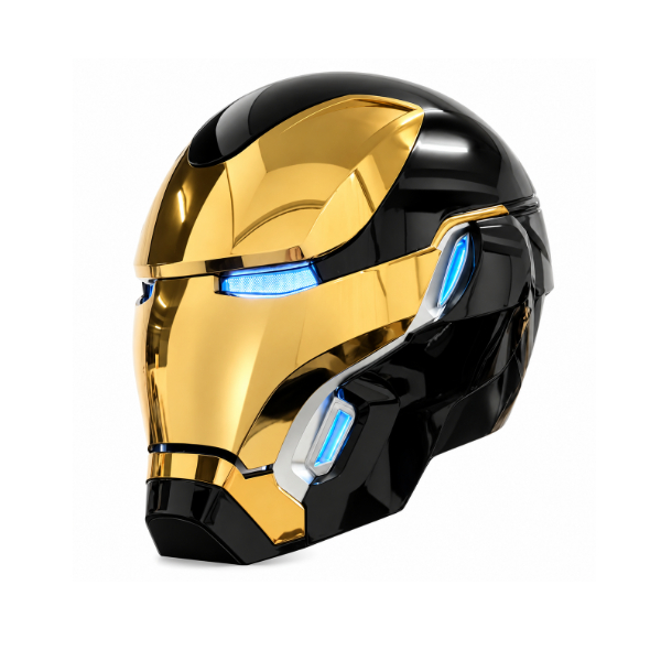 NEW丨Black MK50 Ironman Helmet – 1:1 Wearable, Javis Voice & Touch & Remote Control